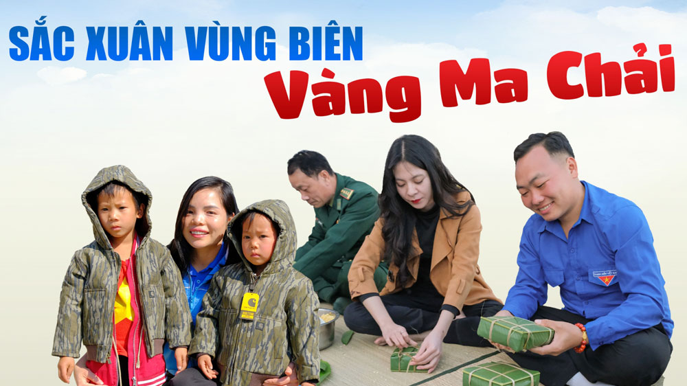 Sắc xuân vùng biên Vàng Ma Chải