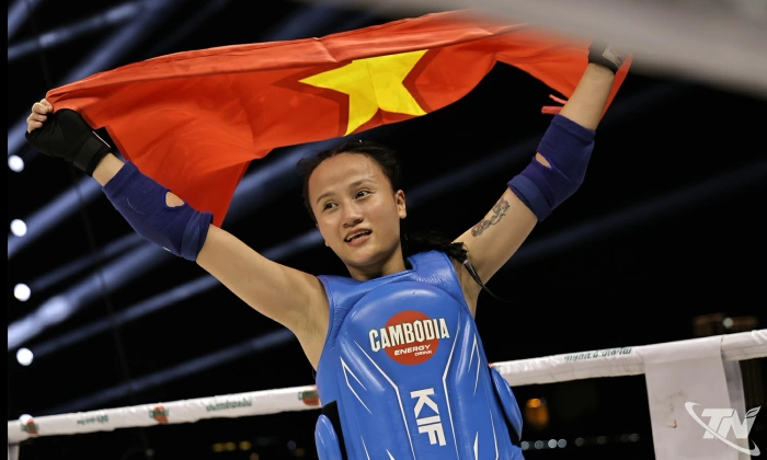 Võ sĩ Thái Nguyên giành Huy chương Vàng Kun Khmer thế giới