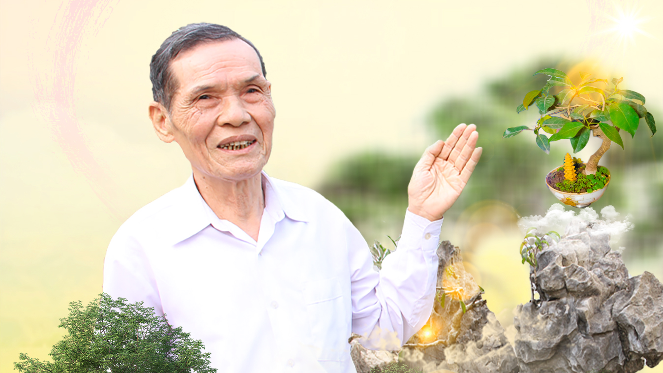 Người đầu tiên sáng tạo “bon sai bay” ở Thái Nguyên