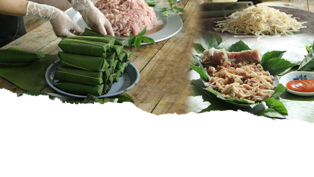 Nem chua - Món “đặc sản” vùng quê núi Văn - núi Võ