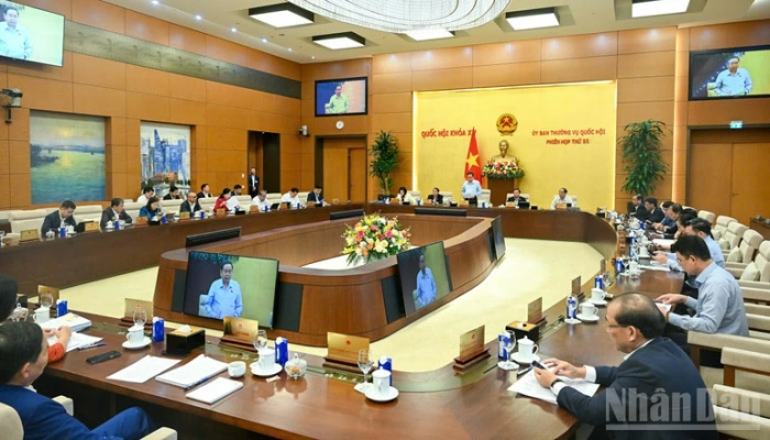 Khai mạc Phiên họp thứ 55 của Ủy ban Thường vụ Quốc hội