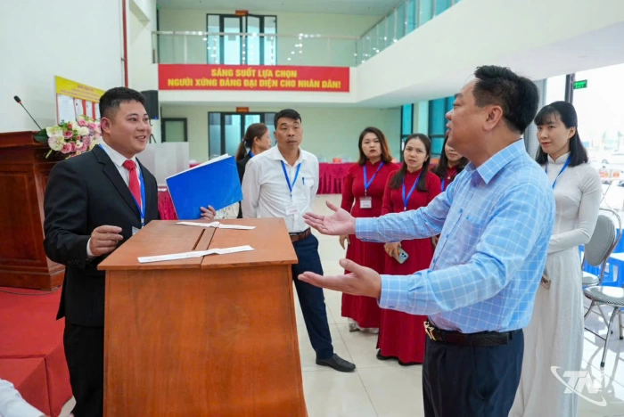 Thái Nguyên: Diễn tập bầu cử đại biểu Quốc hội khóa XVI và đại biểu HĐND các cấp