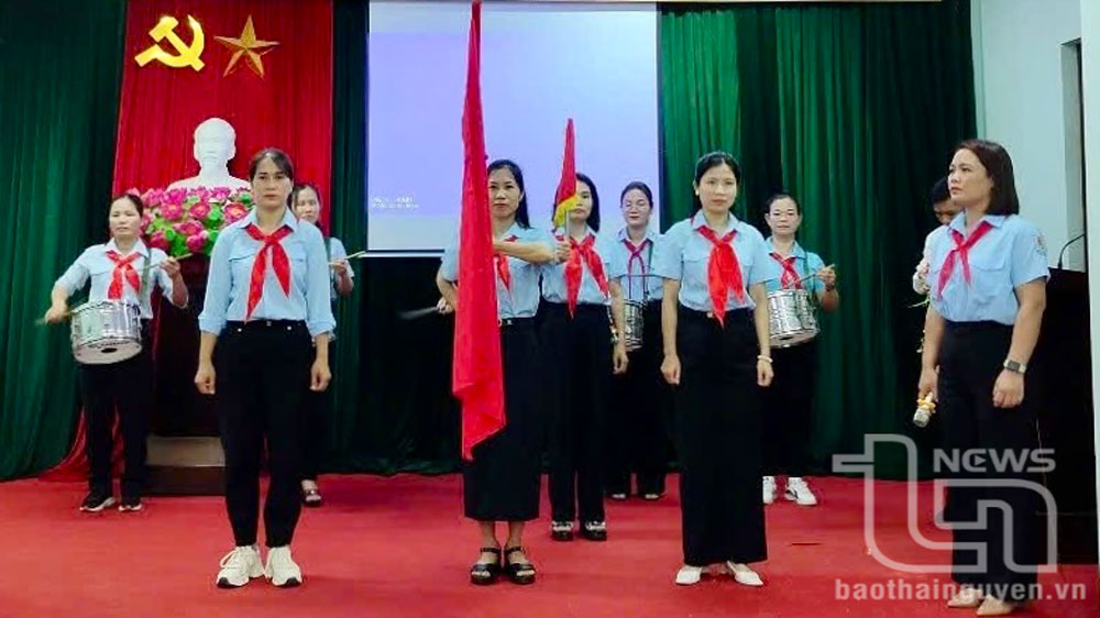 Phú Bình: Thi giáo viên làm Tổng phụ trách Đội giỏi