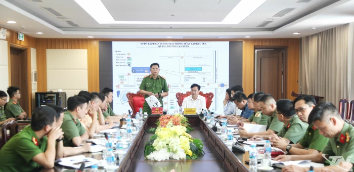 Bảo đảm an ninh, an toàn các hoạt động dịp lễ tại phường Vạn Xuân