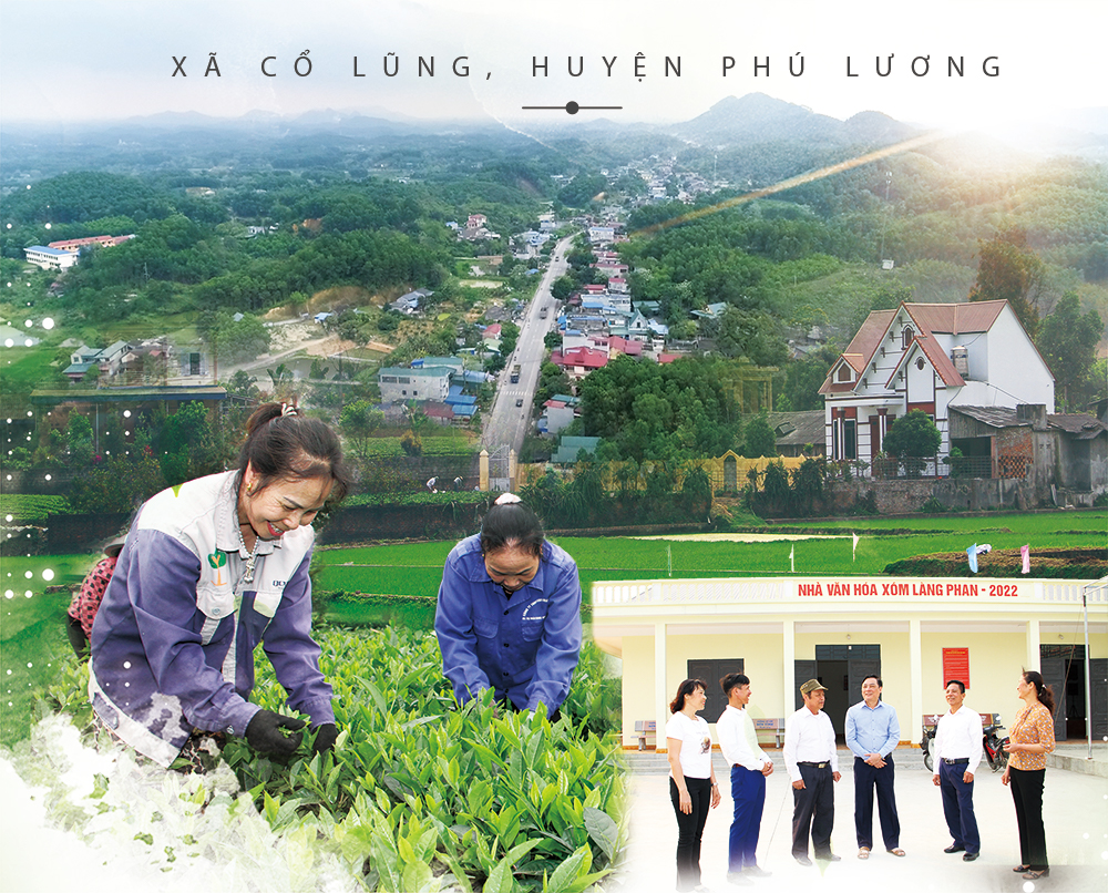 Diện mạo nông thôn mới nâng cao ở Cổ Lũng