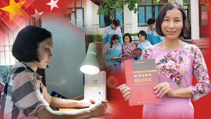 Cô giáo Nguyễn Thị Ngọc Hà: Người nặng lòng với lịch sử