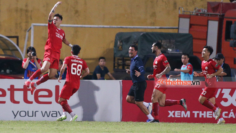 Kết quả bóng đá Thể Công Viettel vs Nam Định: Cay đắng phút bù giờ, cuộc đua nóng trở lại