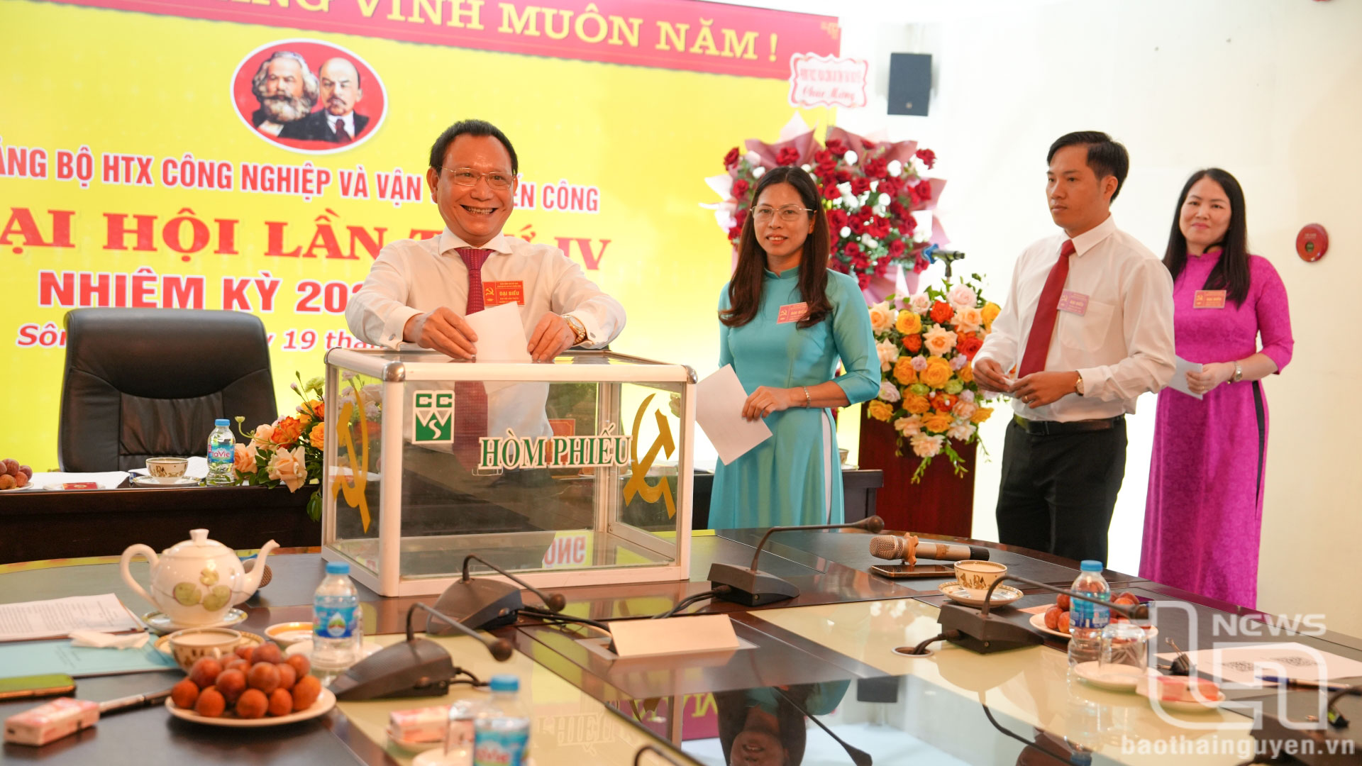 Đảng bộ Hợp tác xã Công nghiệp và Vận tải Chiến Công: Tổ chức Đại hội lần thứ IV