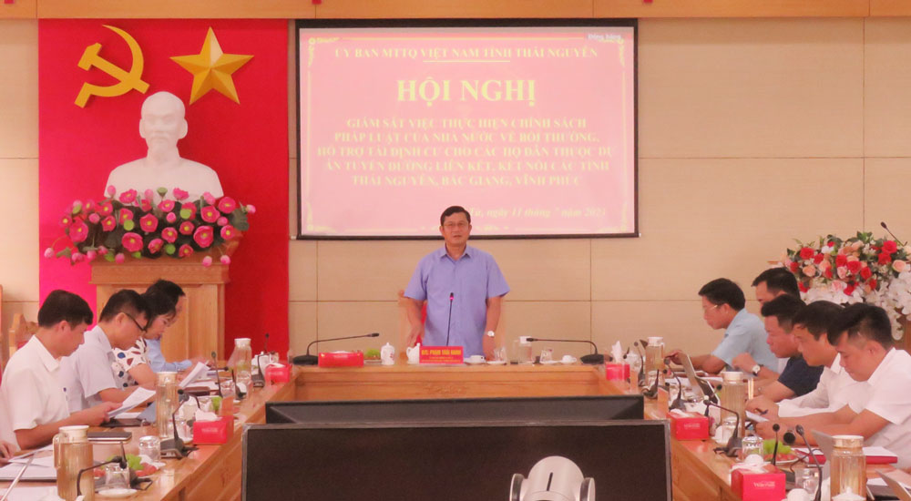 Giám sát công tác giải phóng mặt bằng Tuyến đường liên kết