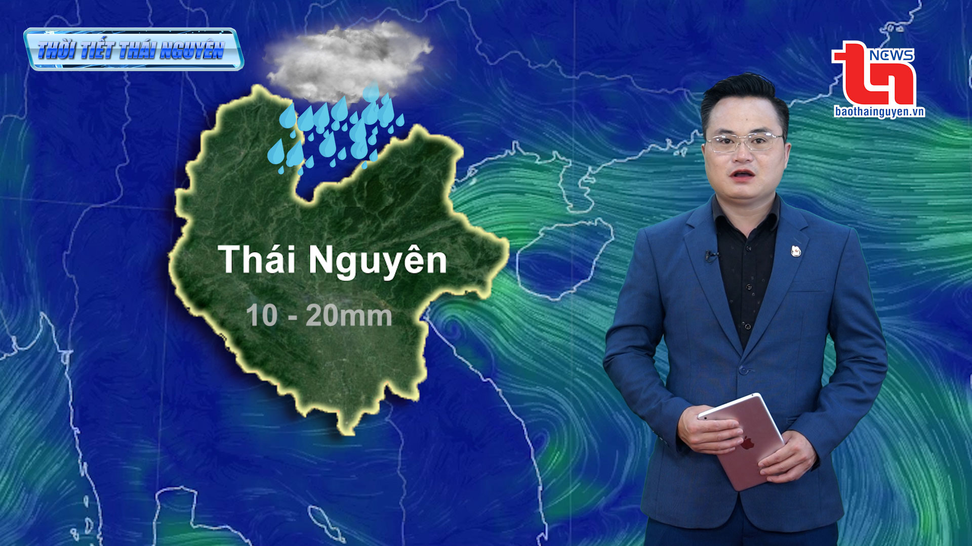 Dự báo thời tiết Thái Nguyên đêm 20 và ngày 21-7