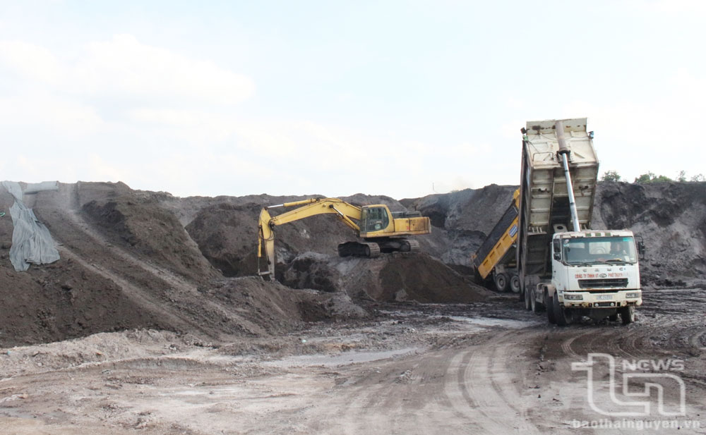 Hiệu quả kép trong xử lý nguồn xỉ thải tại Nhiệt điện Cao Ngạn