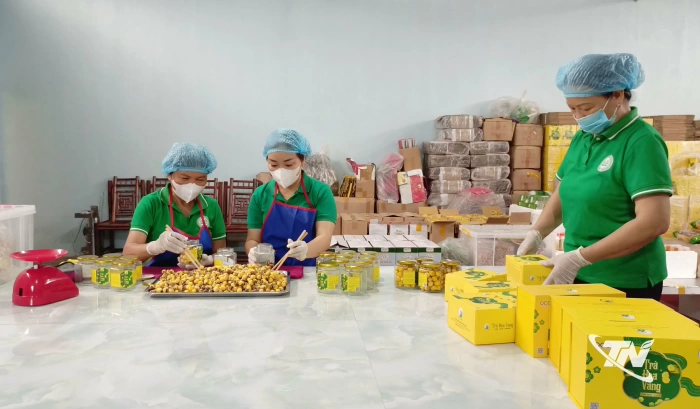 Liên kết để nâng cao giá trị nông sản Chợ Đồn