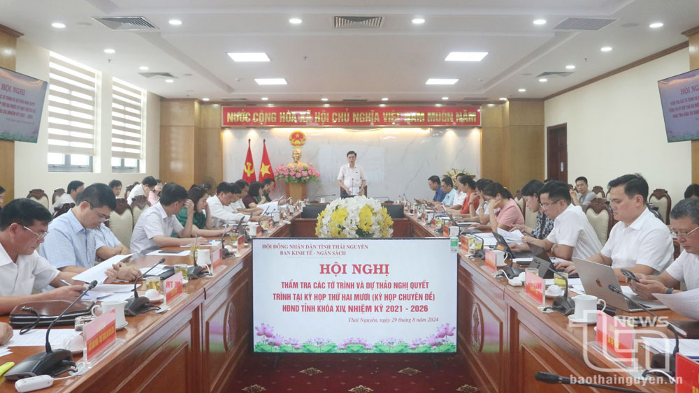 Khẩn trương hoàn chỉnh các nội dung trình Kỳ họp chuyên đề HĐND tỉnh