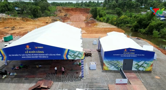 Chuẩn bị chu đáo cho Lễ khởi công Dự án Khu công nghiệp Yên Bình 2