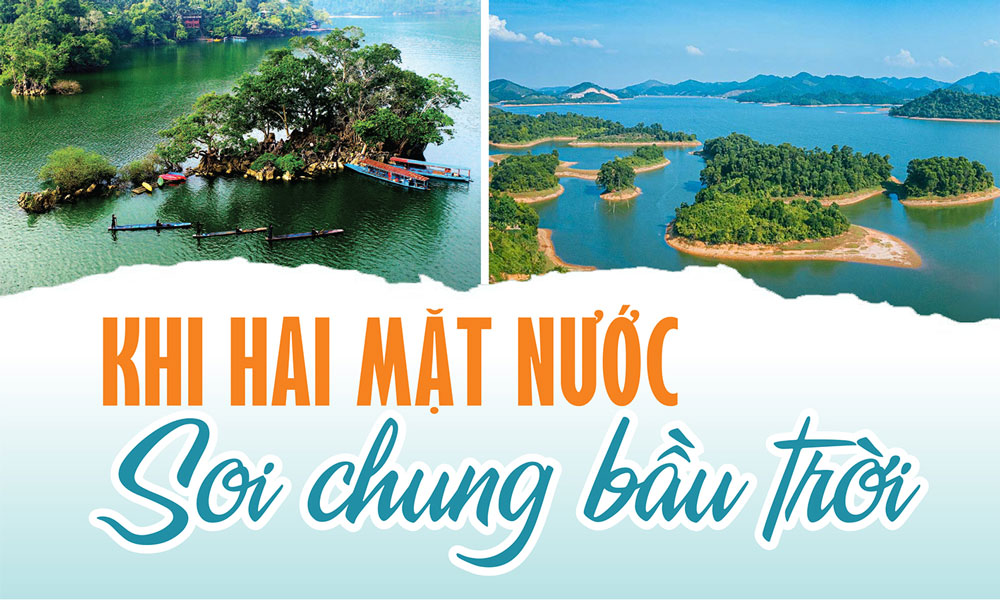 Khi hai mặt nước soi chung bầu trời