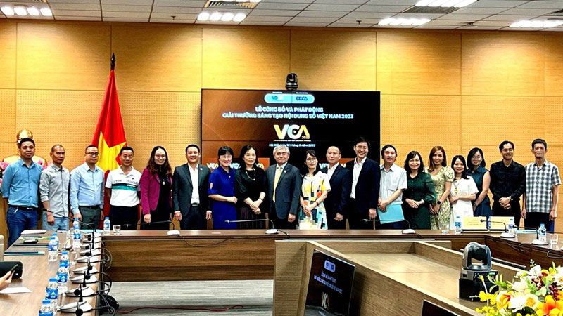 Phát động Giải thưởng Sáng tạo nội dung số Việt Nam lần thứ nhất