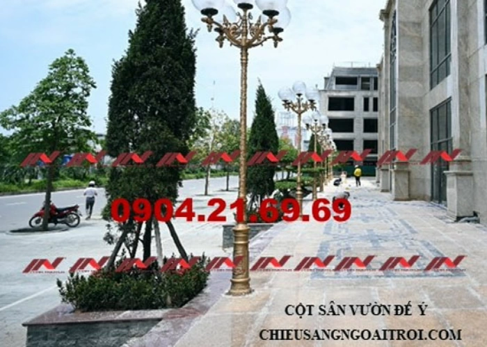 Cột đèn sân vườn Phan Nguyễn - Giải pháp chiếu sáng hiện đại, thẩm mỹ