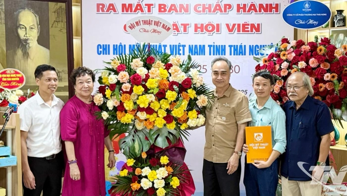 Ra mắt Chi hội Mỹ thuật Việt Nam tỉnh Thái Nguyên