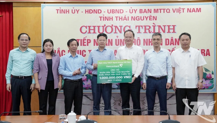 Tiếp nhận trên 2,3 tỷ đồng ủng hộ khắc phục hậu quả thiên tai