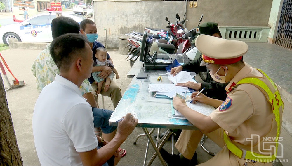 Phú Lương: Xử phạt trên 5,8 tỷ đồng đối với các trường hợp vi phạm về giao thông