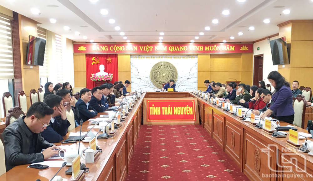 Rà soát tiến độ chuẩn bị Lễ kỷ niệm 60 năm Ngày Bác Hồ về thăm Thái Nguyên