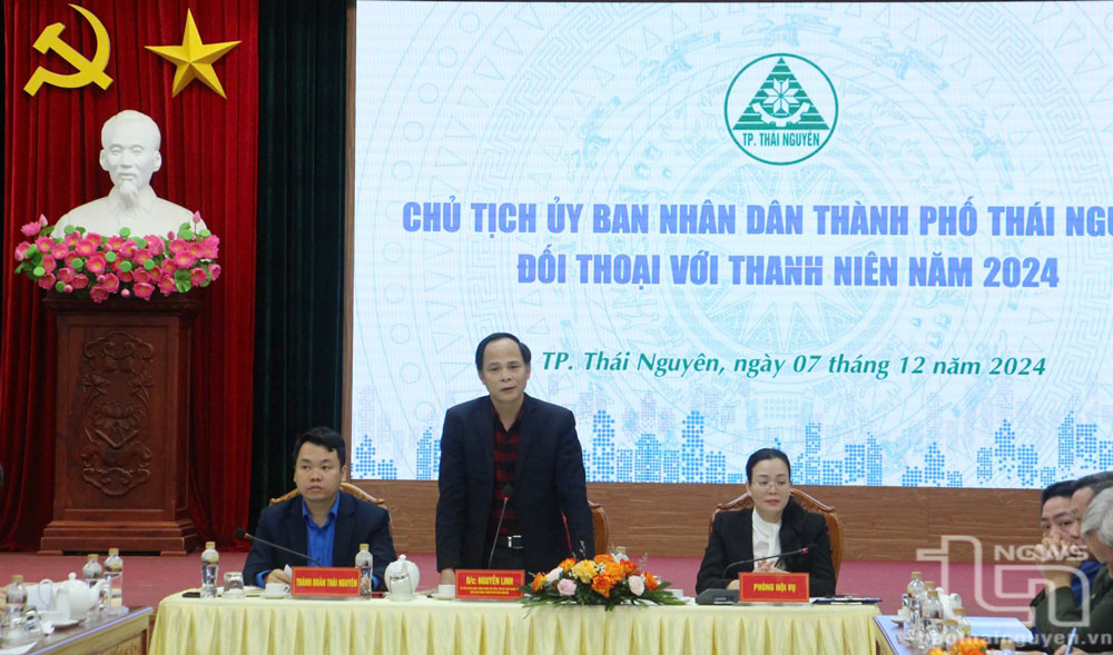 Đoàn viên thanh niên kiến nghị nhiều nội dung với Chủ tịch UBND TP. Thái Nguyên