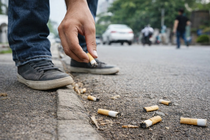 Đầu lọc thuốc lá – loại rác thải độc hại bị lãng quên