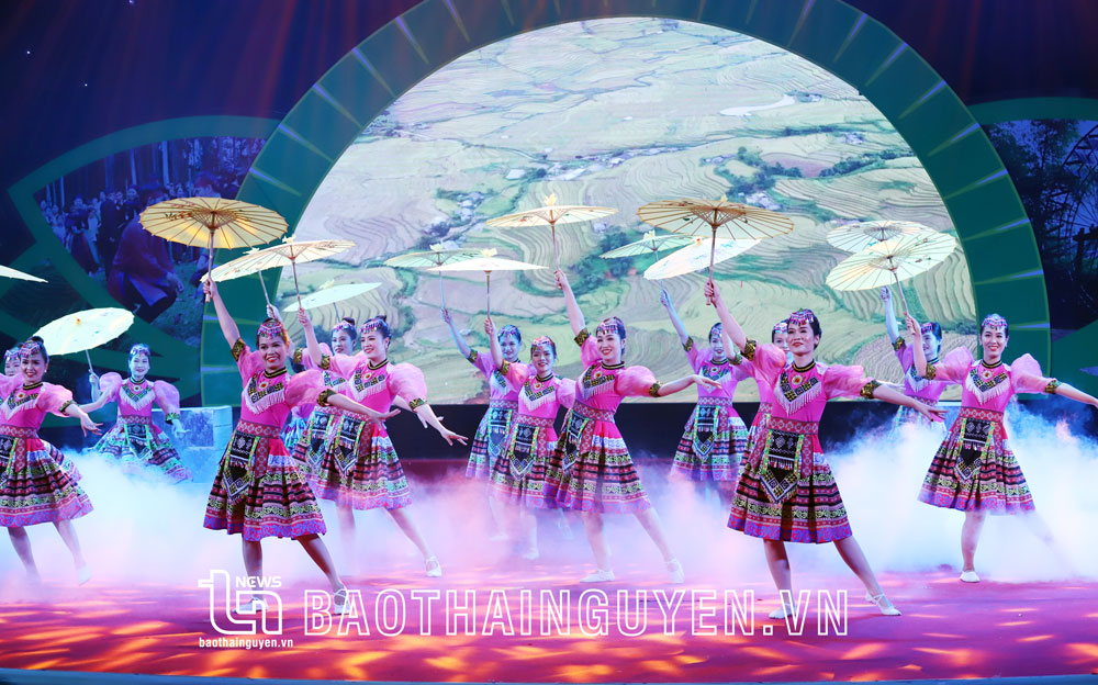 Khai mạc Liên hoan văn nghệ quần chúng tỉnh Thái Nguyên năm 2022