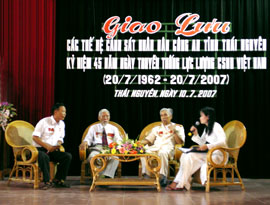 Công an tỉnh Thái Nguyên: Giao lưu các thế hệ CSND nhân kỷ niệm 45 năm ngày truyền thống