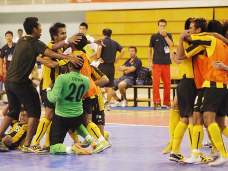 Giải Bóng đá Futsal Đông Nam Á 2010: Việt Nam xếp vị trí thứ 3