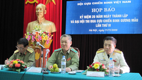 Gần 500 cựu chiến binh dự Đại hội tại Hà Nội