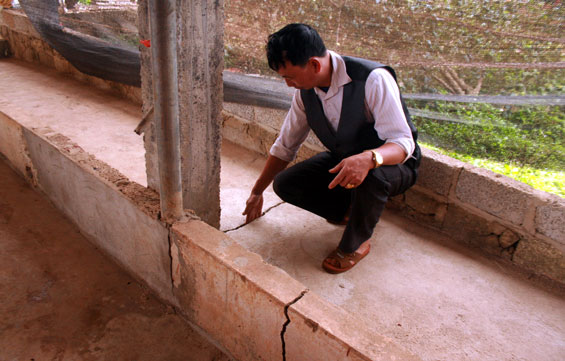 Sụt lún, mất nước ở Trại Cau: Đề xuất phương án giải quyết kịp thời