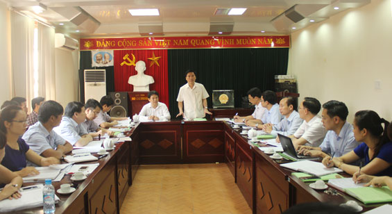 Cần sớm thực hiện rà soát tất cả các dự án trên địa bàn