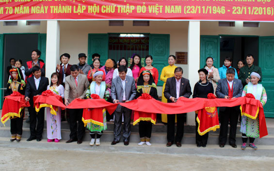 Khánh thành nhà văn hóa xóm Tân Đào