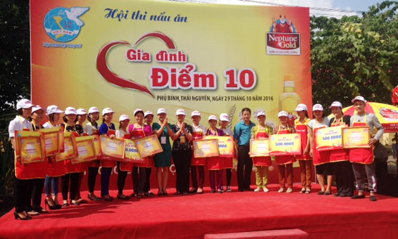 Phú Bình: Tổ chức Hội thi nấu ăn Gia đình điểm 10