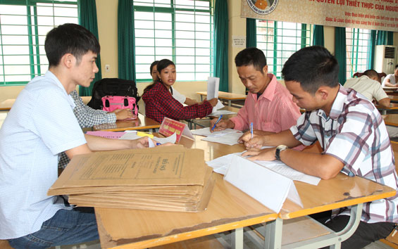 Giải quyết việc làm cho người lao động