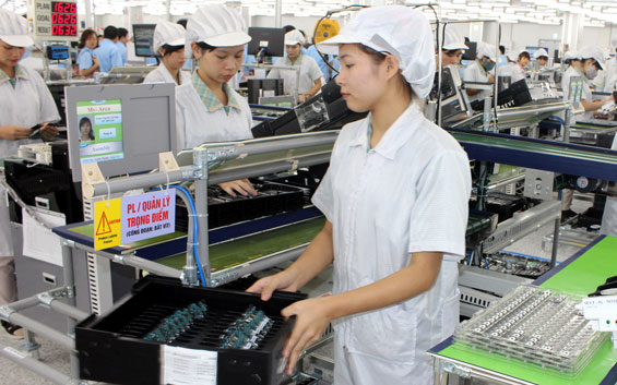 Nhóm sản phẩm điện tử tiếp tục tăng mạnh