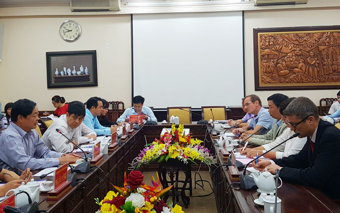 Sẽ sớm triển khai Dự án hệ thống thoát nước và xử lý nước thải