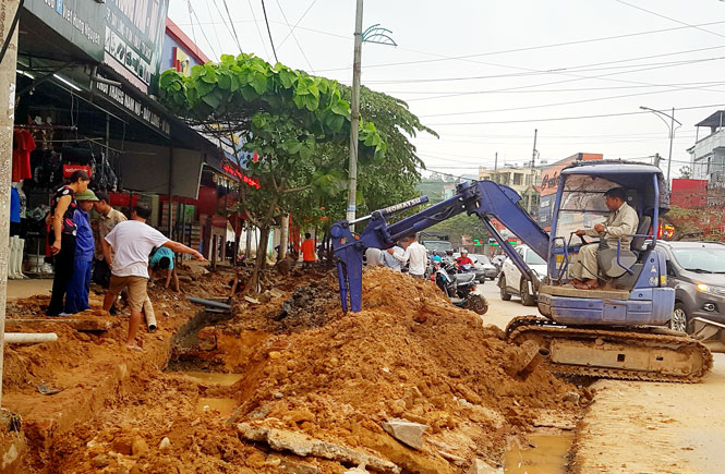 Đẩy nhanh tiến độ cải tạo các tuyến đường phố