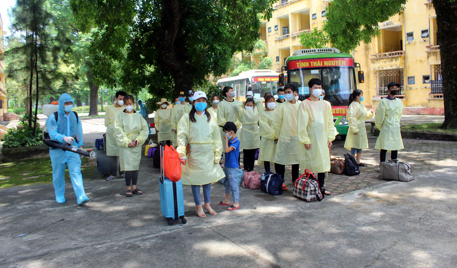 Không có chuyện 500 công nhân trở về từ Bắc Giang trốn cách ly tập trung