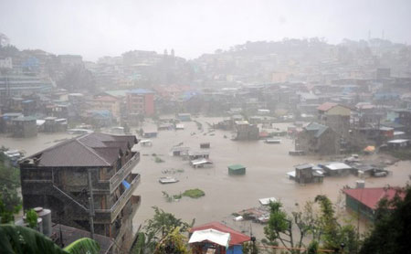 Đã có 7 người thiệt mạng do siêu bão Megi