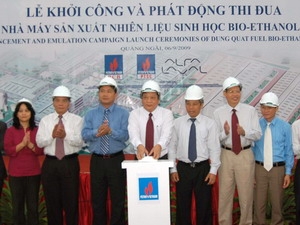 80 triệu USD xây nhà máy bio-ethanol Dung Quất
