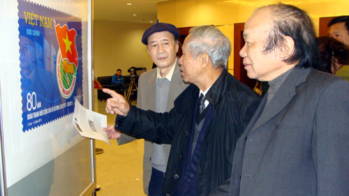 Phát hành bộ tem kỷ niệm 80 năm thành lập Đoàn