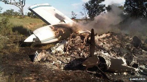 Venezuela bắn hạ máy bay Mexico