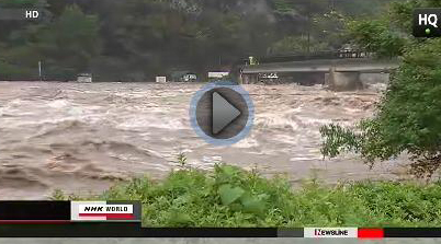 Mưa lớn, Nhật Bản phải sơ tán hàng trăm ngàn dân