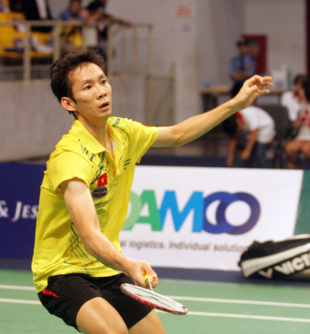 Mãn nhãn trận cầu giữa Tiến Minh và Peter Hoeg Gade