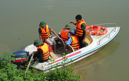 Trên 50 người được tập huấn kiến thức phòng chống lụt bão