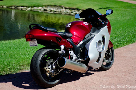 "Mãnh thú" Suzuki Hayabusa gây choáng với động cơ máy bay