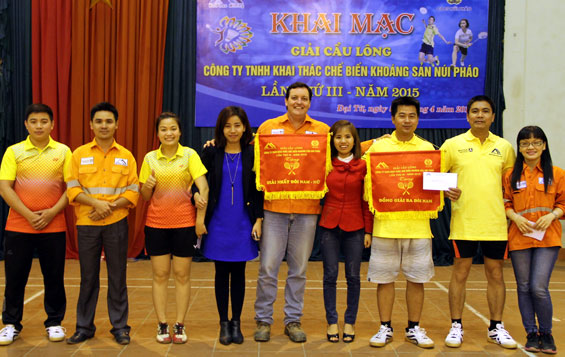 Tổ chức Giải cầu lông lần thứ 3 – 2015