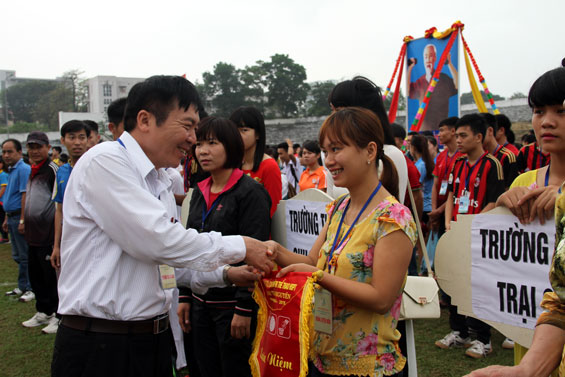 Khai mạc Hội thi thể thao học sinh phổ thông toàn tỉnh 